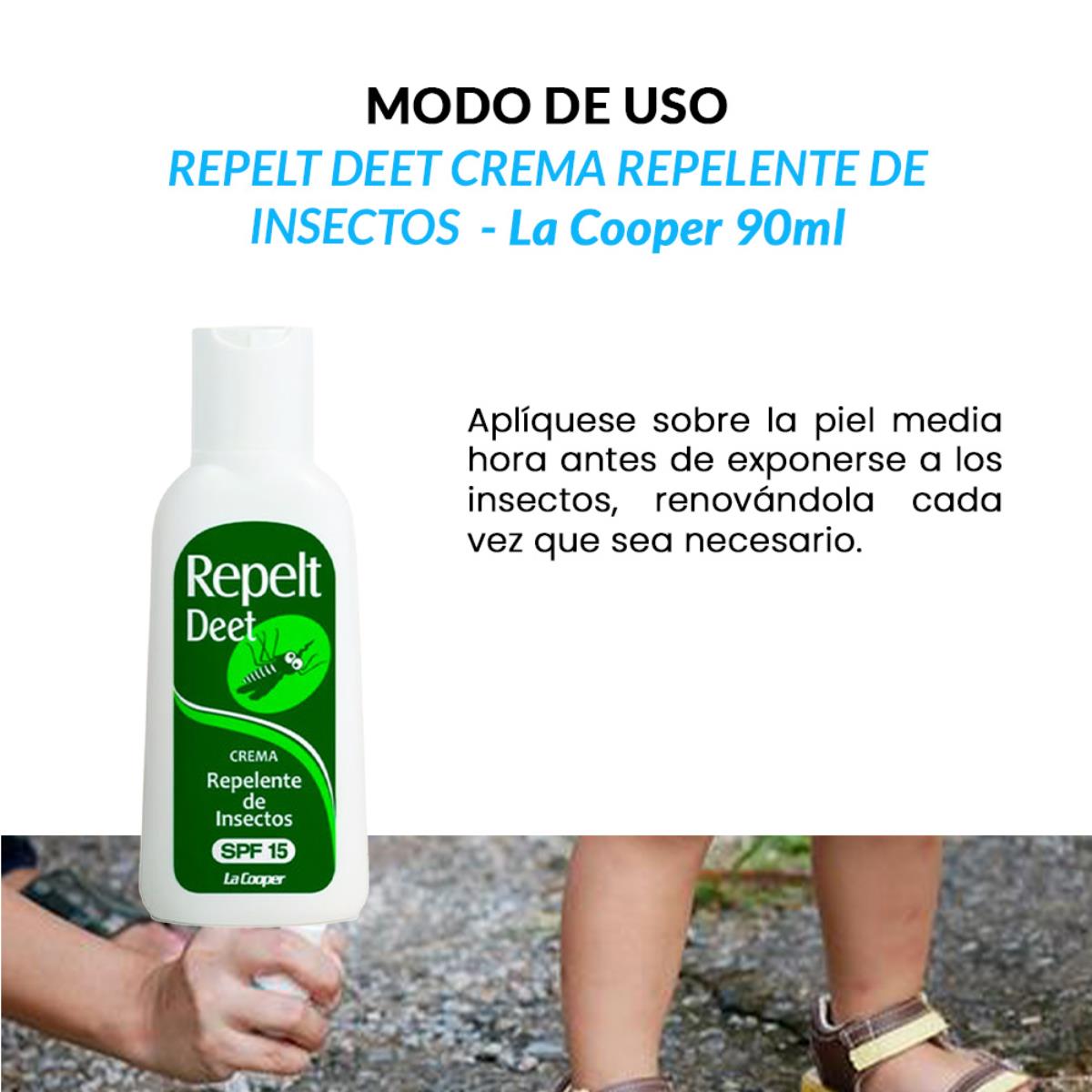 Repelt Deet Crema 90g - La Cooper