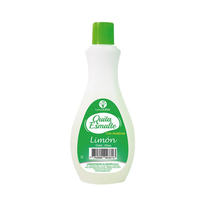 Quita Esmalte con Acetona Limón 70ml - La Cooper