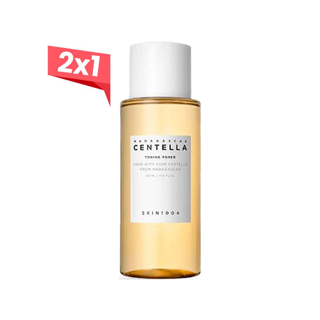 2X1 SKIN1004 — Tónico Ultra hidratante Madagascar Centella Toning Toner 210ml