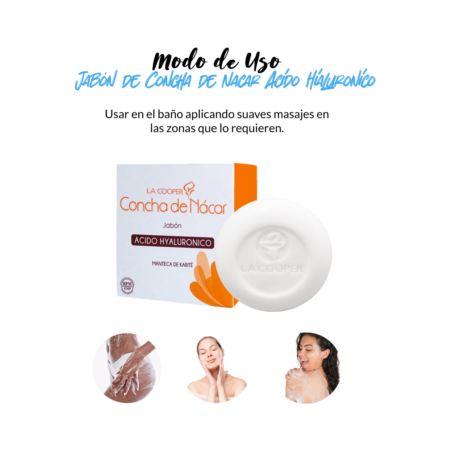 Crema Rejuvenece Hyaluronico 100g + Jabón Concha de Nácar