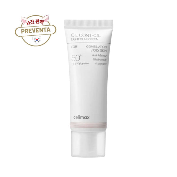 Oil Control Light Sunscreen Spf50+ Pa++++ 40ml - celimax