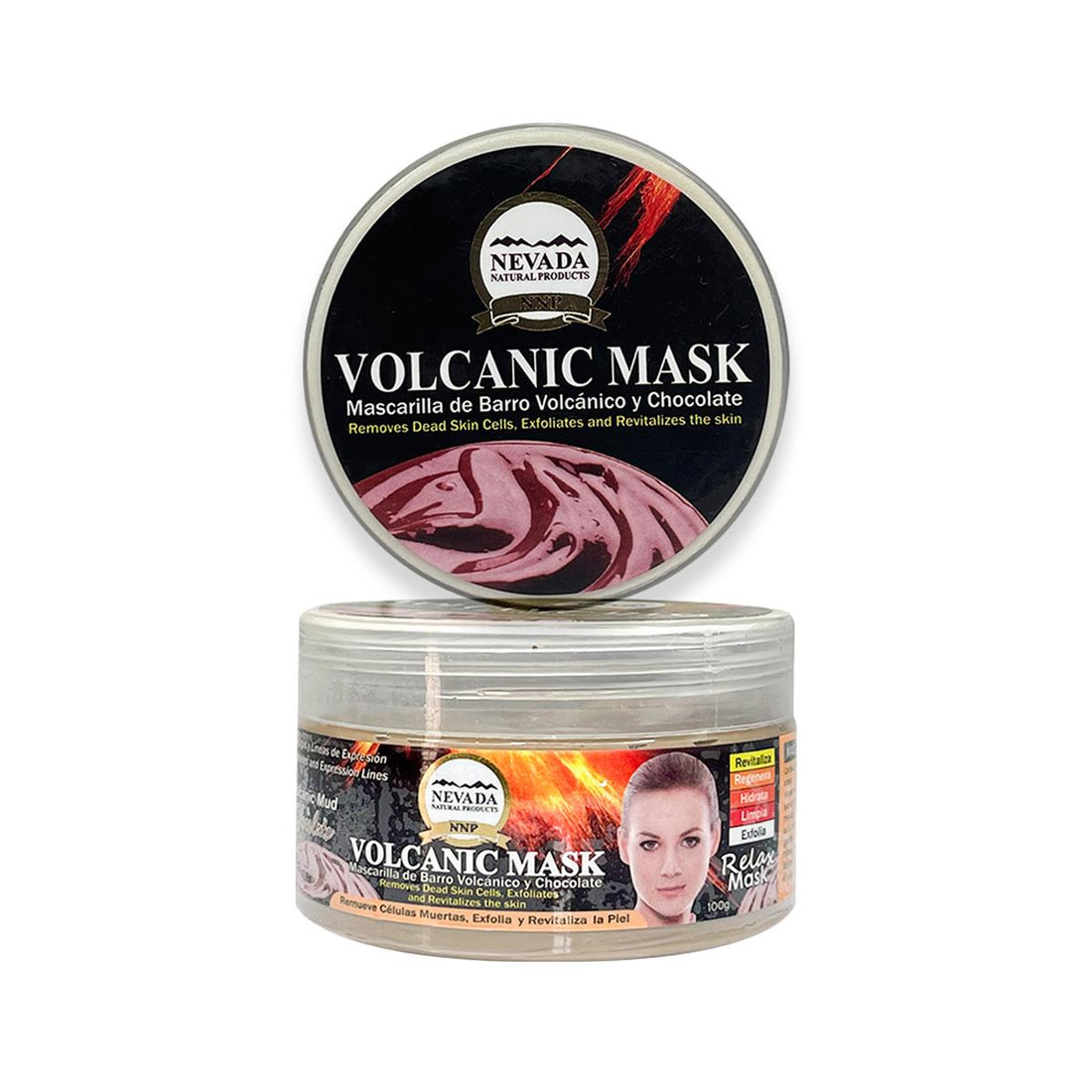 ¡LIQUIDACIÓN! Mascarilla barro volcánico y chocolate 140g - Nevada