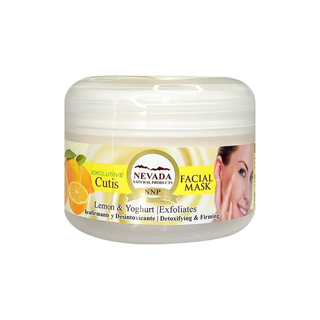 Mascarilla aclarador facial Limon y Yogurt 100g - Nevada