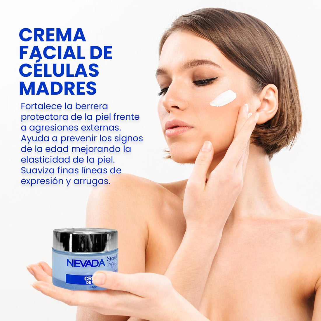 Crema facial de células madres 50ml - Nevada