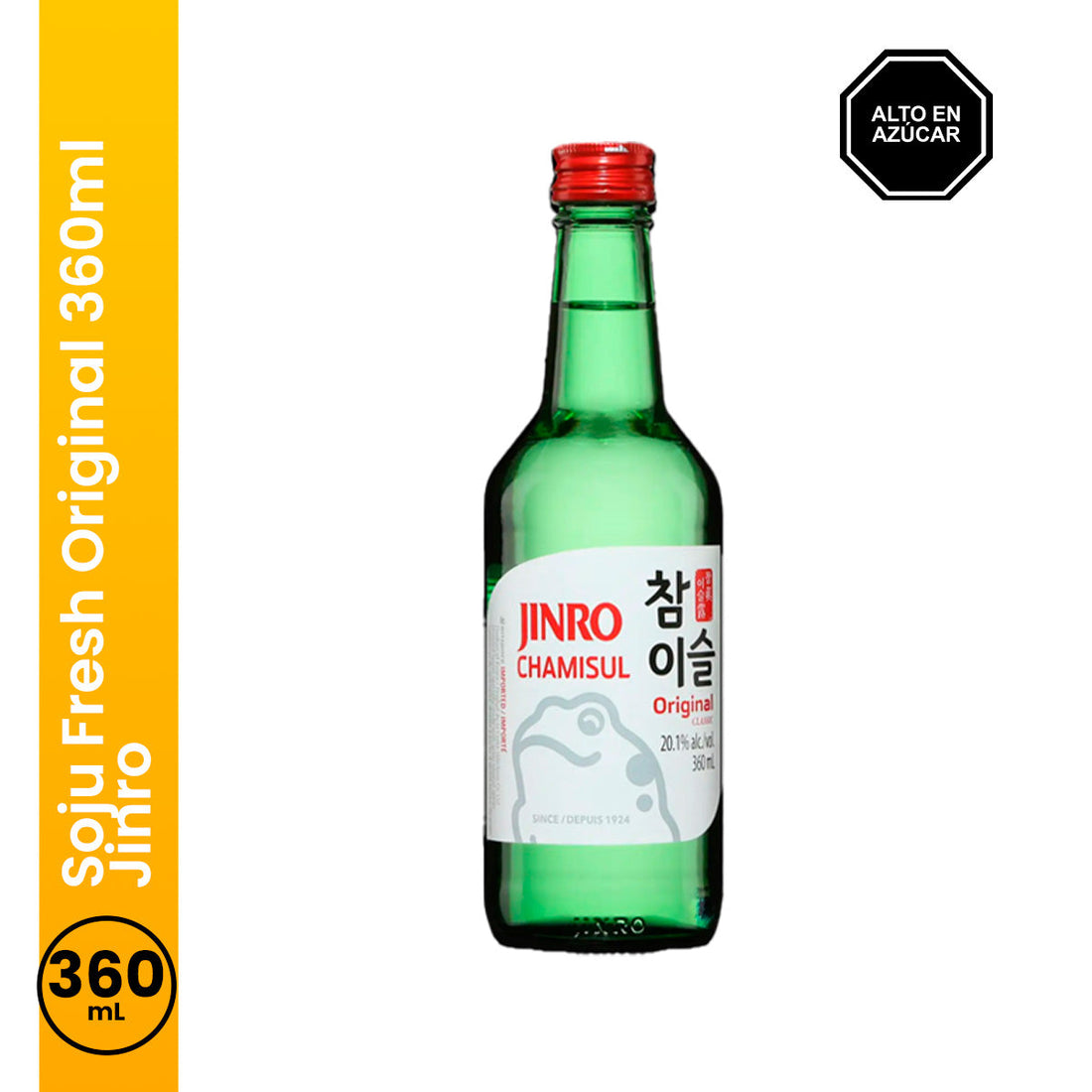 Soju Fresh Original 360ml Jinro