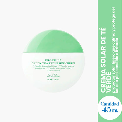 GREEN TEA FRESH SUNSCREEN 45ml- DR. ALTHEA