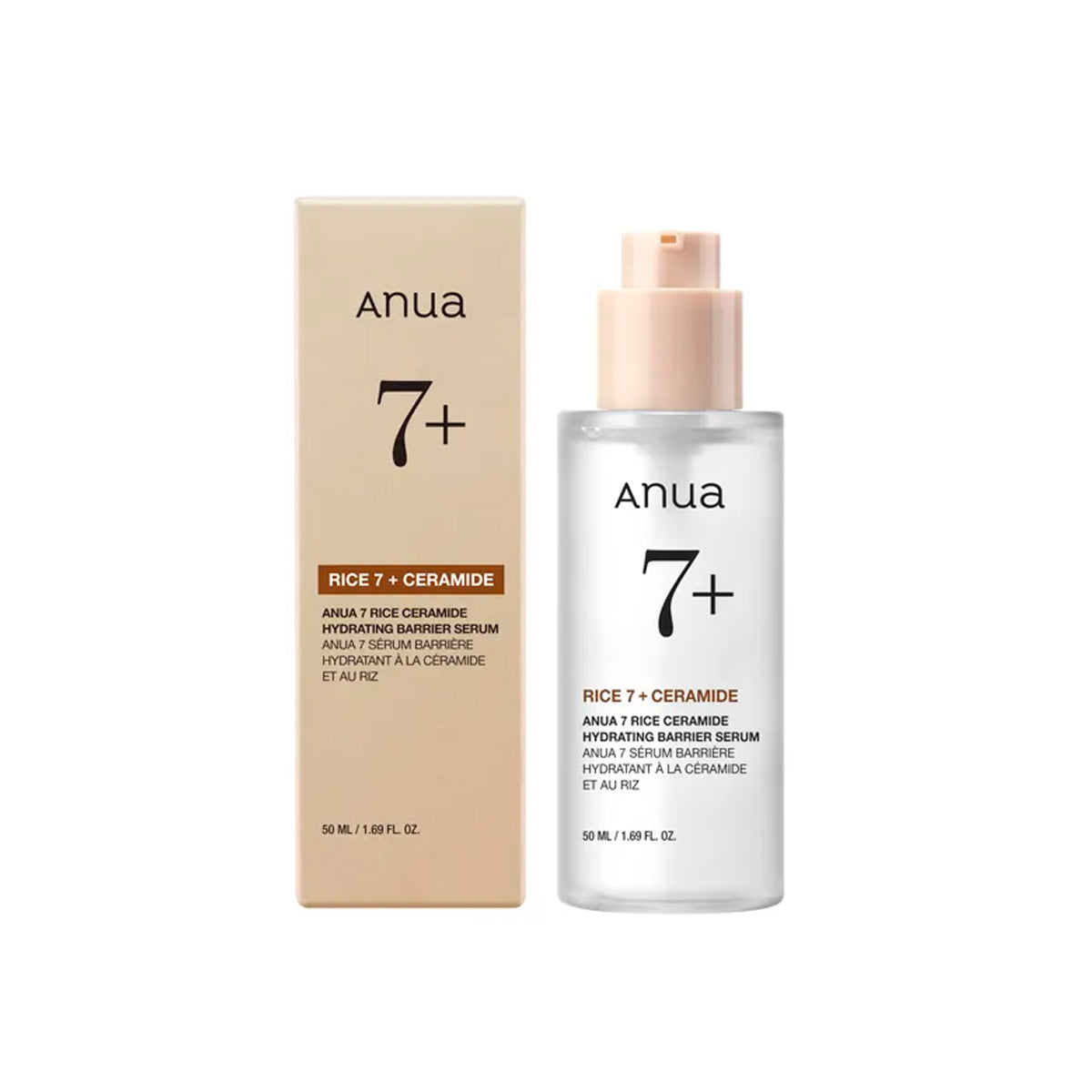 ANUA Sérum Fortalece la Barrera Cutánea – 7 Rice Ceramide Hydrating Barrier 50ml