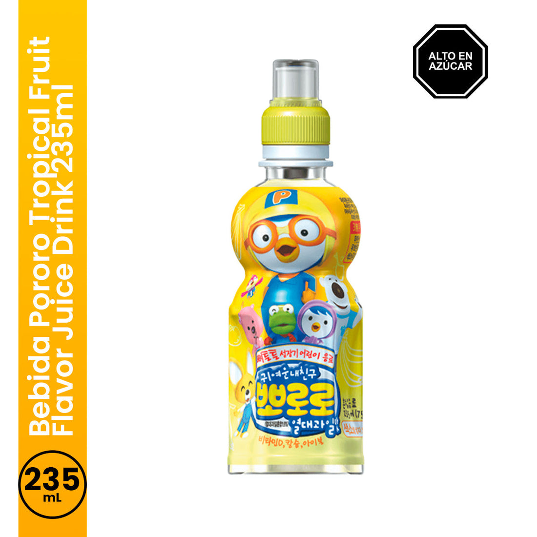 Bebida Pororo Tropical Fruit Flavor Juice Drink 235ml Paldo
