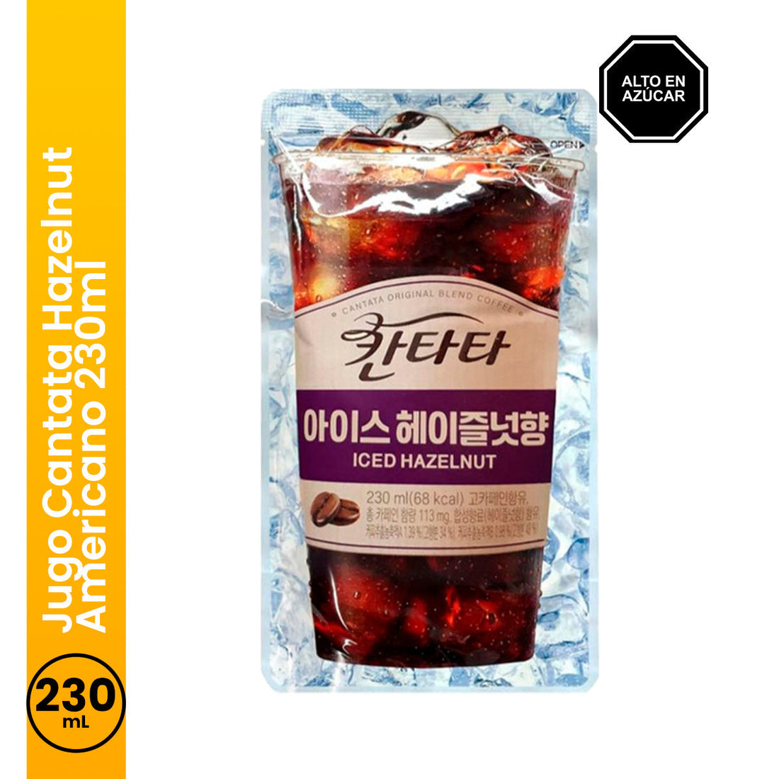 Jugo Cantata Hazelnut Americano 230ml