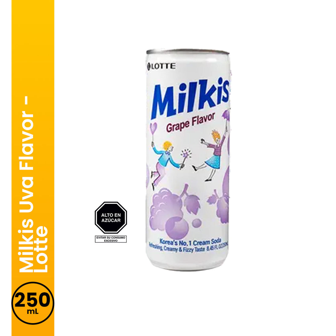 Milkis Uva Flavor 250ml Lotte