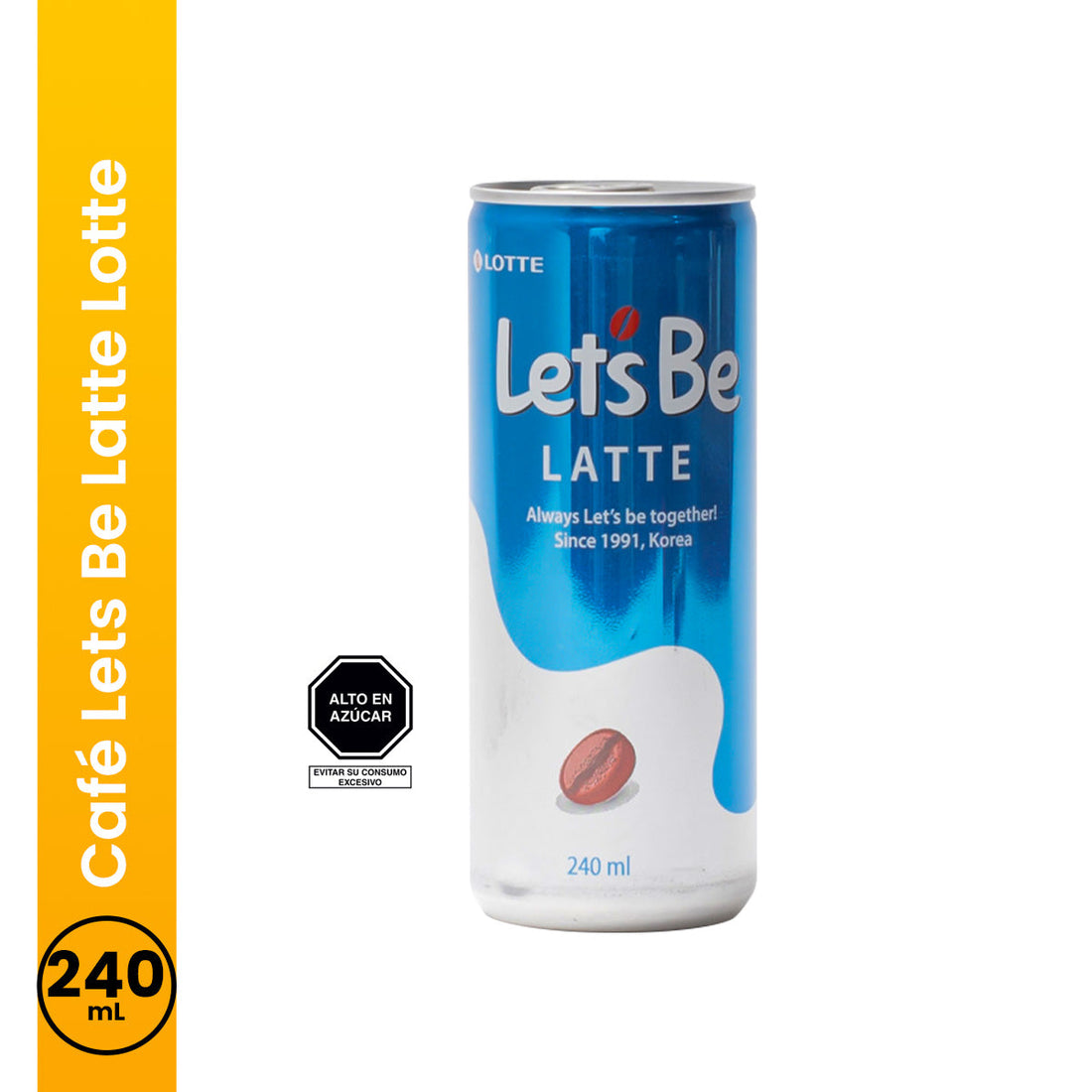 Café Lets Be Latte 240ml Lotte