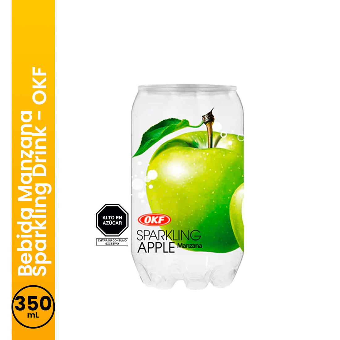 Bebida Manzana Sparkling Drink 350ml OKF