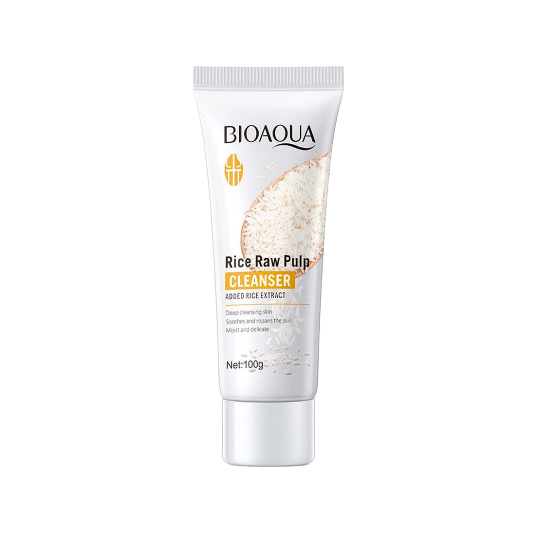 ¡LIQUIDACIÓN! Limpiador Facial Antiarrugas de Arroz 100gr - Bioaqua