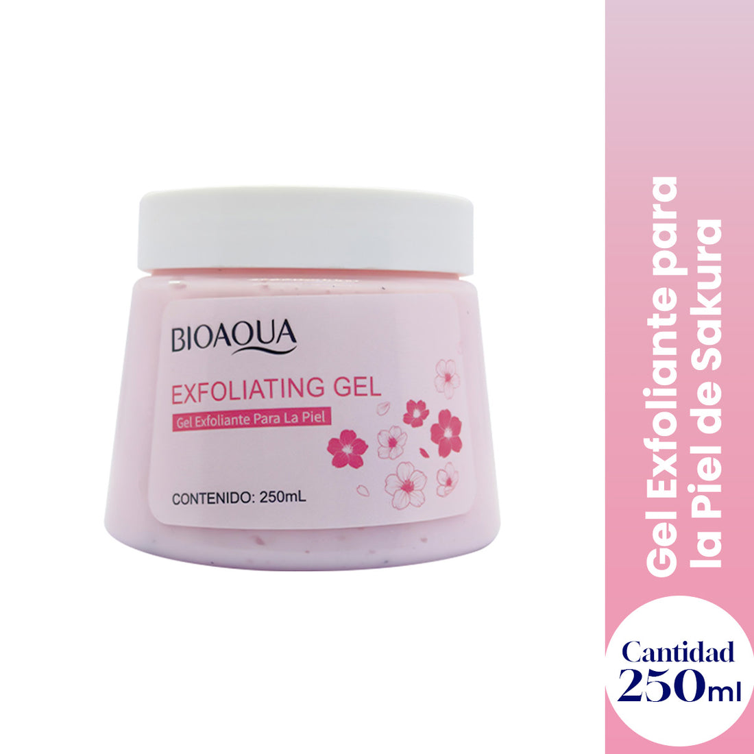 ¡liquidación! Gel Exfoliante para la Piel de Sakura 250gr - Bioaqua