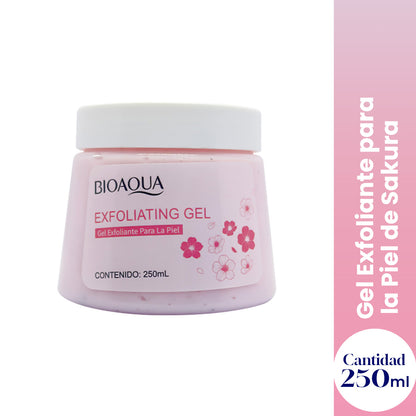 ¡liquidación! Gel Exfoliante para la Piel de Sakura 250gr - Bioaqua