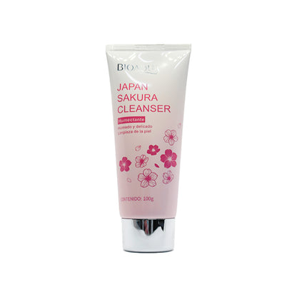 ¡liquidación! Limpiador Humectante Japan Sakura 100gr - Bioaqua
