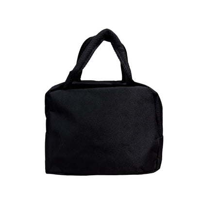 Lonchera Térmica Bolsa de Almuerzo Impermeable Negra