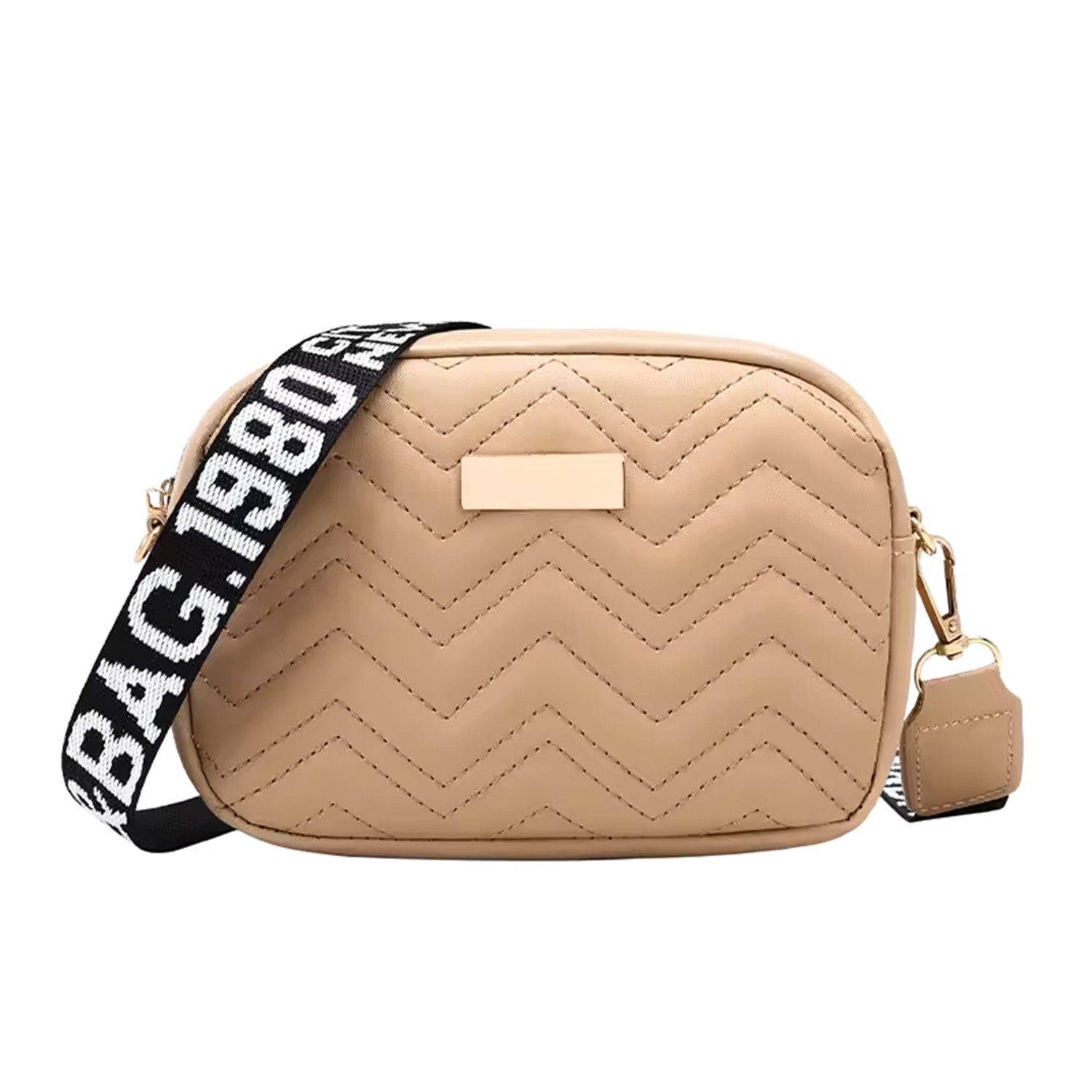 Cartera Bandolera Casual Pequeña Khaki