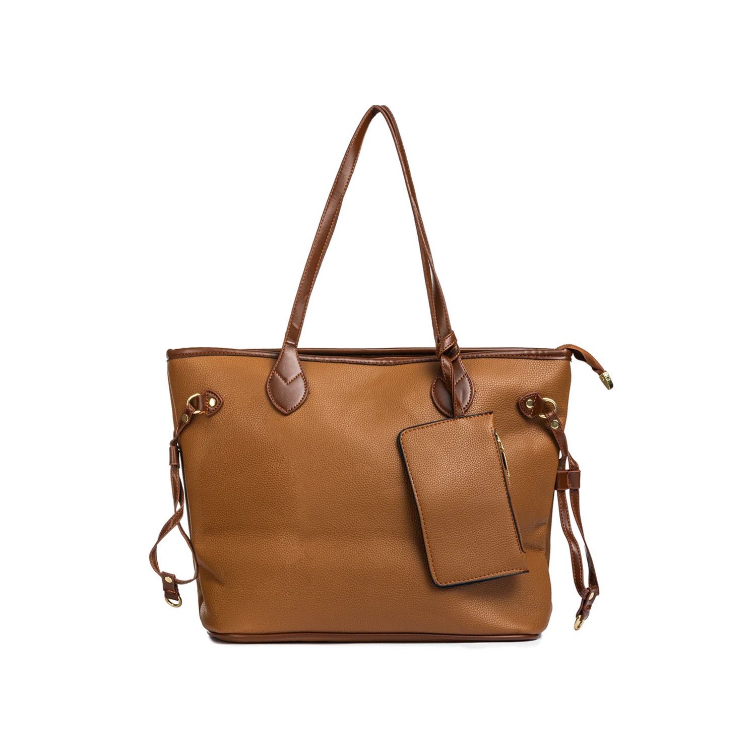 Bolso Grande de mano y de hombro para Dama Camel