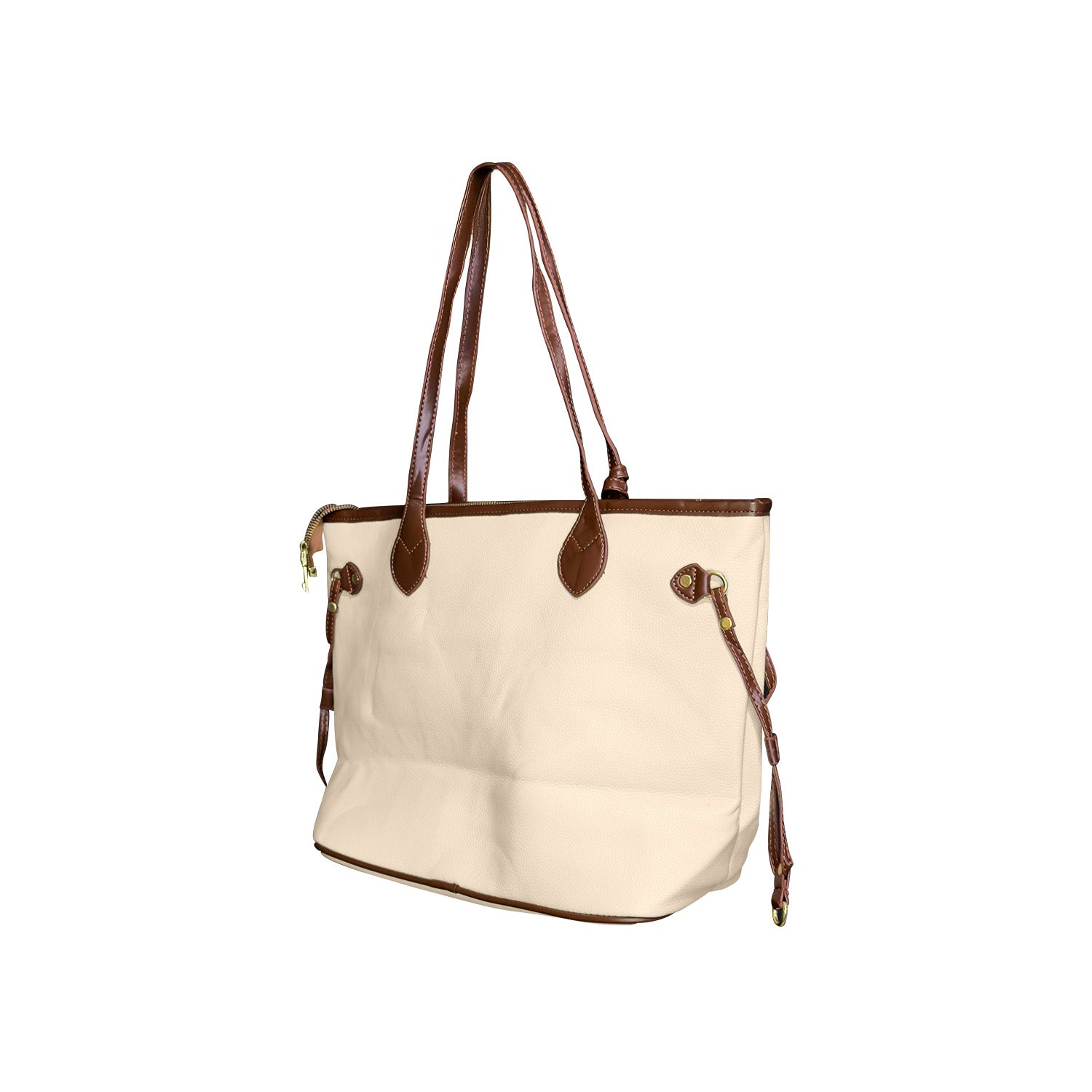 Bolso Grande de mano y de hombro para Dama Beige