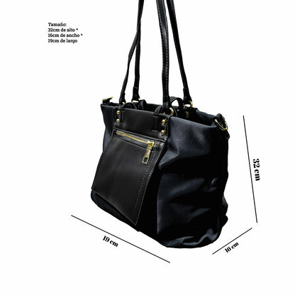 Bolso Mediano de mano para mujer Negro