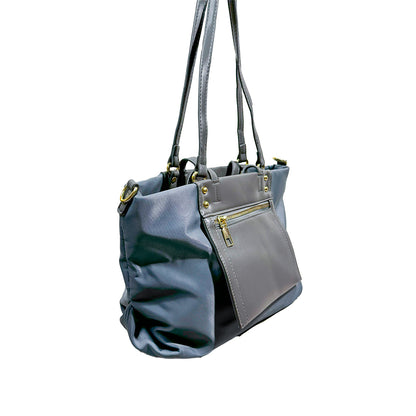 Bolso Mediano de mano para mujer Gris