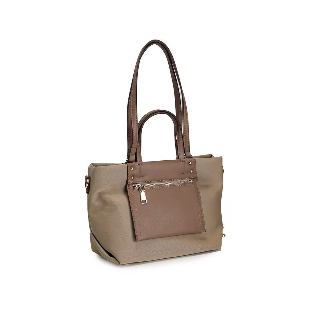 Bolso Mediano de mano para mujer Beige