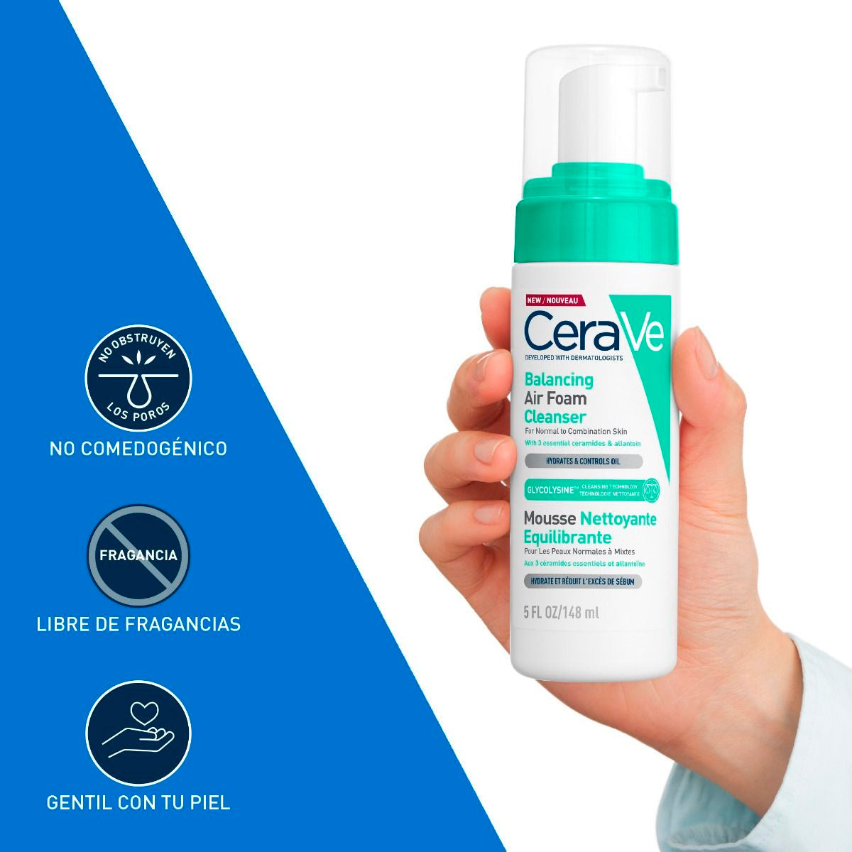 Cerave - Airfoam cleanser 148ml