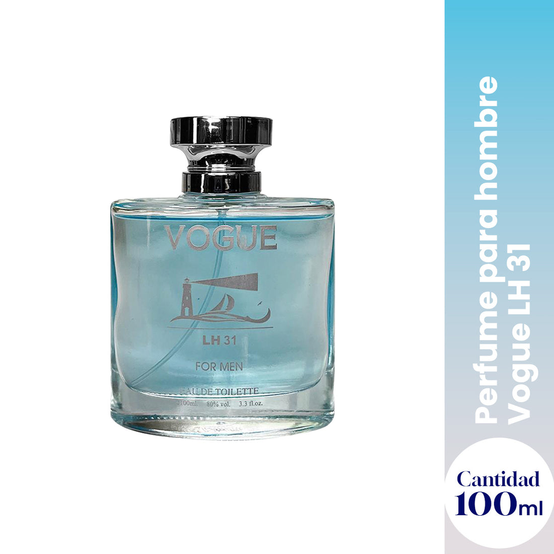 ¡LIQUIDACIÓN! ESENCIAS DE DUBAI – PERFUME PARA HOMBRE – VOGUE LH 31 – 100ML