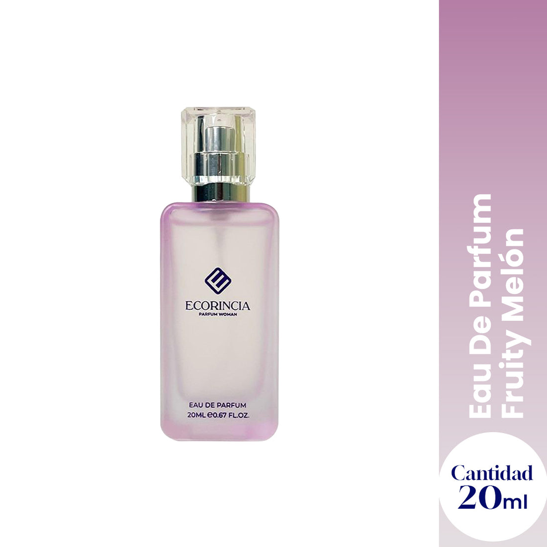 ¡LIQUIDACIÓN! ECORINCIA – PERFUME FEMENINO FRUTAL – FRUITY PARFUM MELON – 20ML