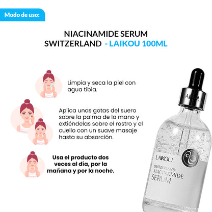 Niacinamide Serum Antiacne 100 Ml – Laikou + REGALO