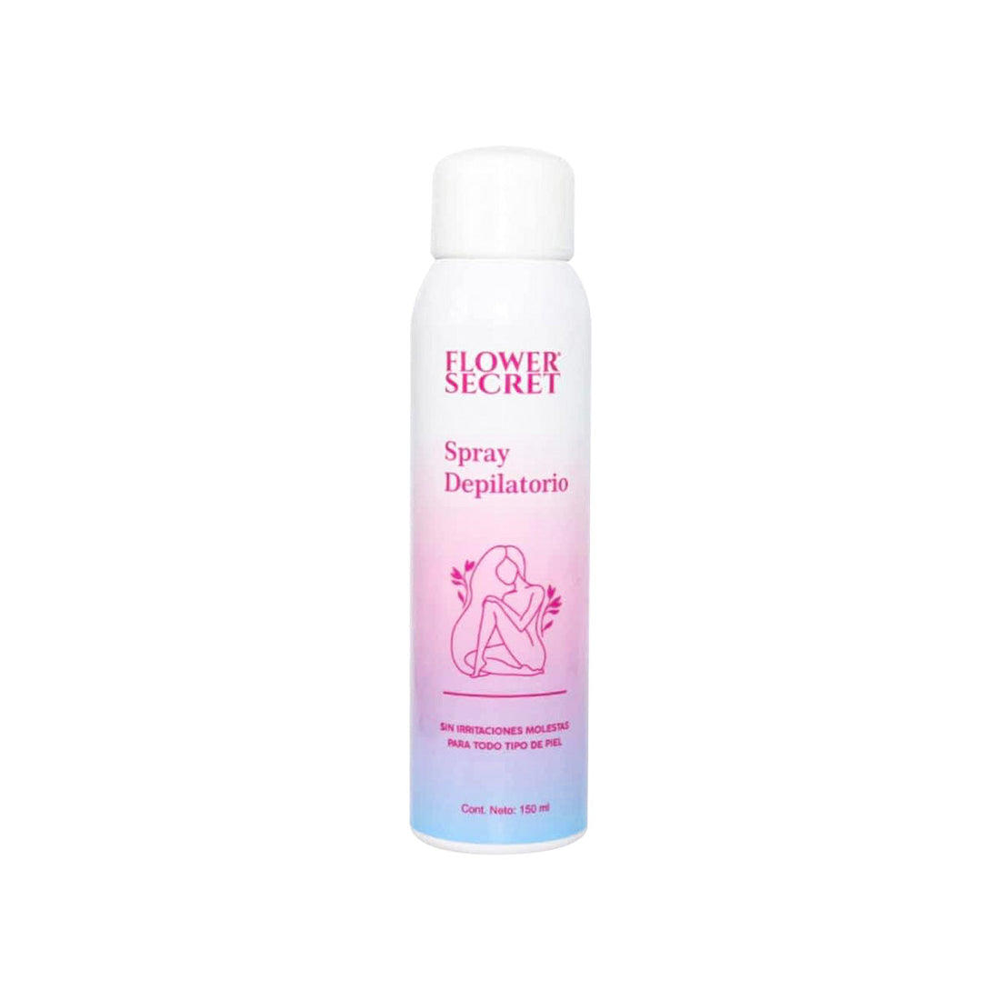 FLOWER SECRET – DEPILACIÓN RÁPIDA Y SUAVE – SPRAY DEPILATORIO 150ml