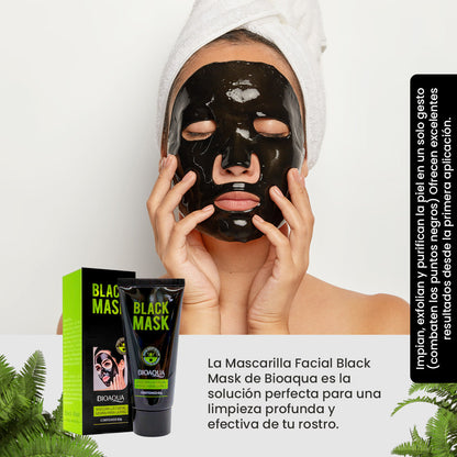 Mascarilla Facial Negra 60G - Bioaqua