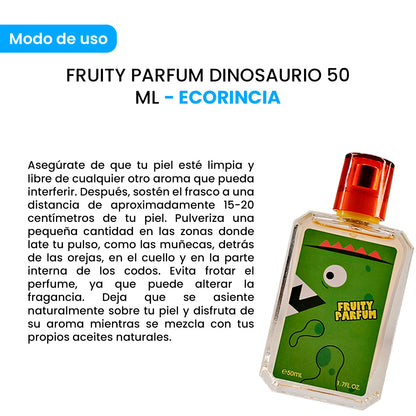 Fruity Parfum Dinosaurio 50 Ml - Ecorincia