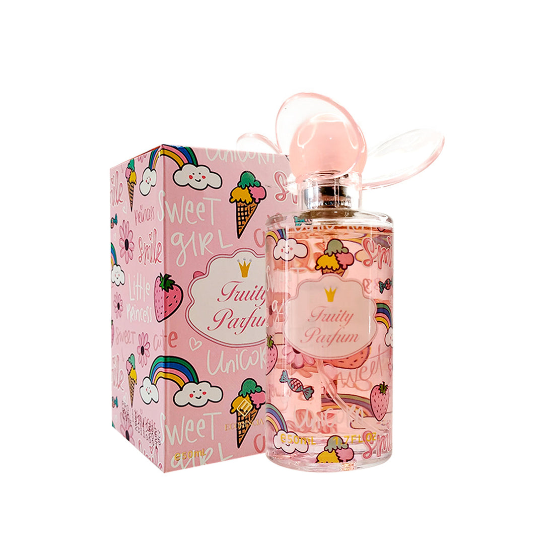 ECORINCIA – PERFUME INFANTIL SUAVE – FRUITY PARFUM LITTLE PRINCESS – 50ML