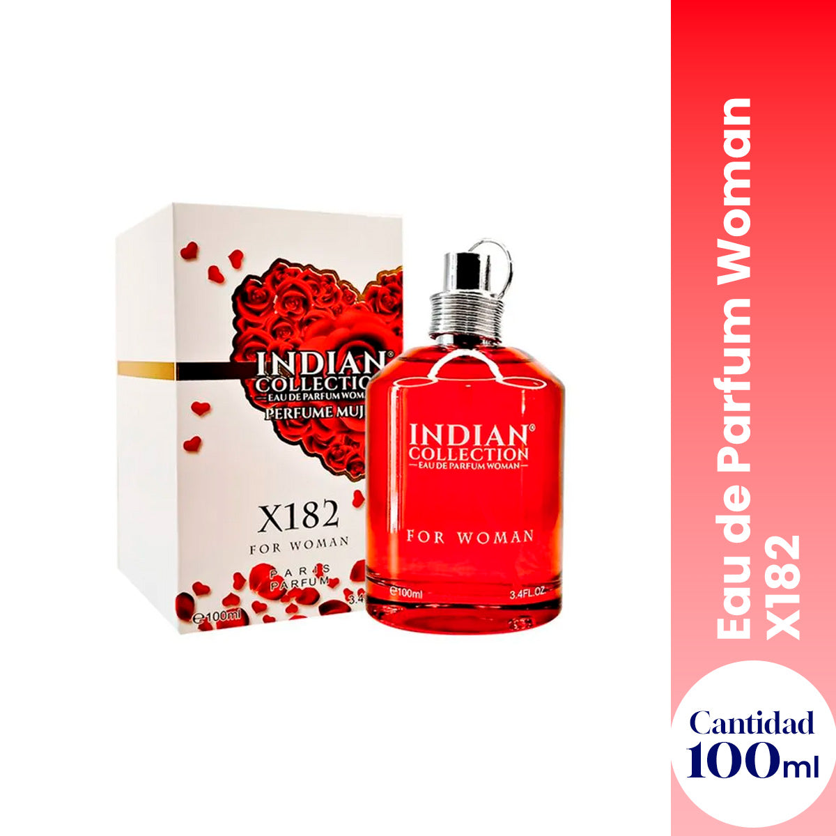 ¡LIQUIDACIÓN! Eau De Parfum Woman X182 100Ml - Indian Collection