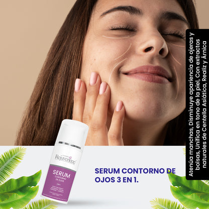 SERUM CONTORNO DE OJOS 3 EN 1 - Rejuvenece plus 30g