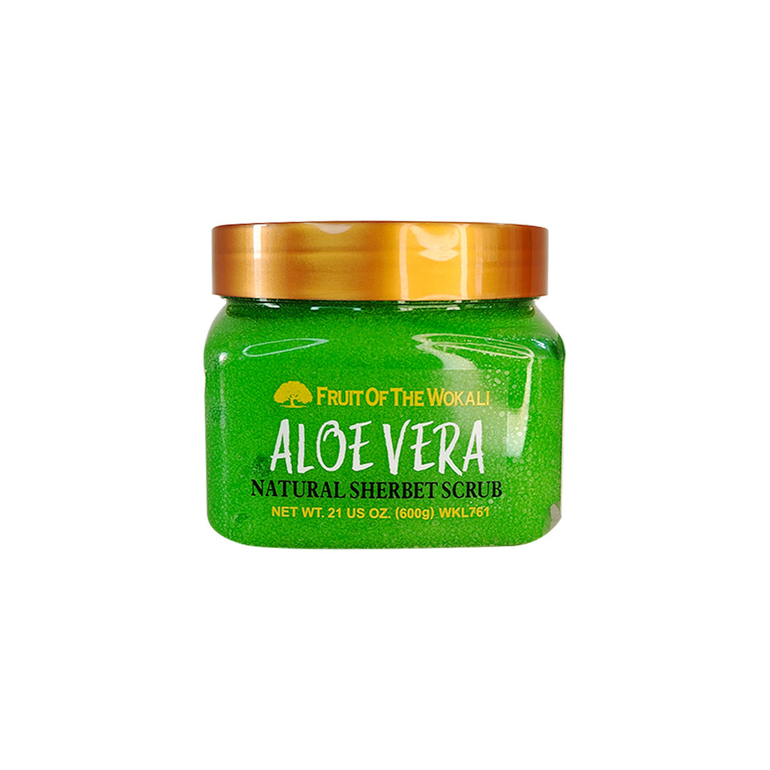 Crema exfoliante Aloe Vera - Wokali 600Gr