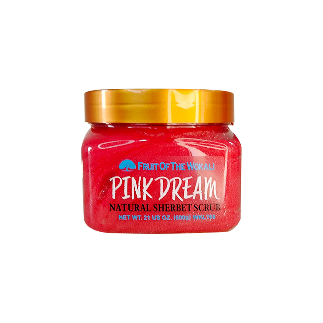 Crema exfoliante Pink Dream Rosas - Wokali 600Gr