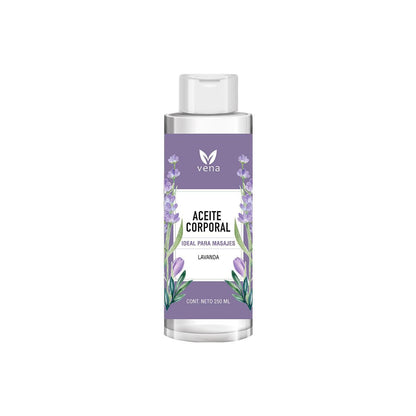 VENA – ACEITE CORPORAL DE LAVANDA – HIDRATACIÓN Y RELAJACIÓN – 250ML