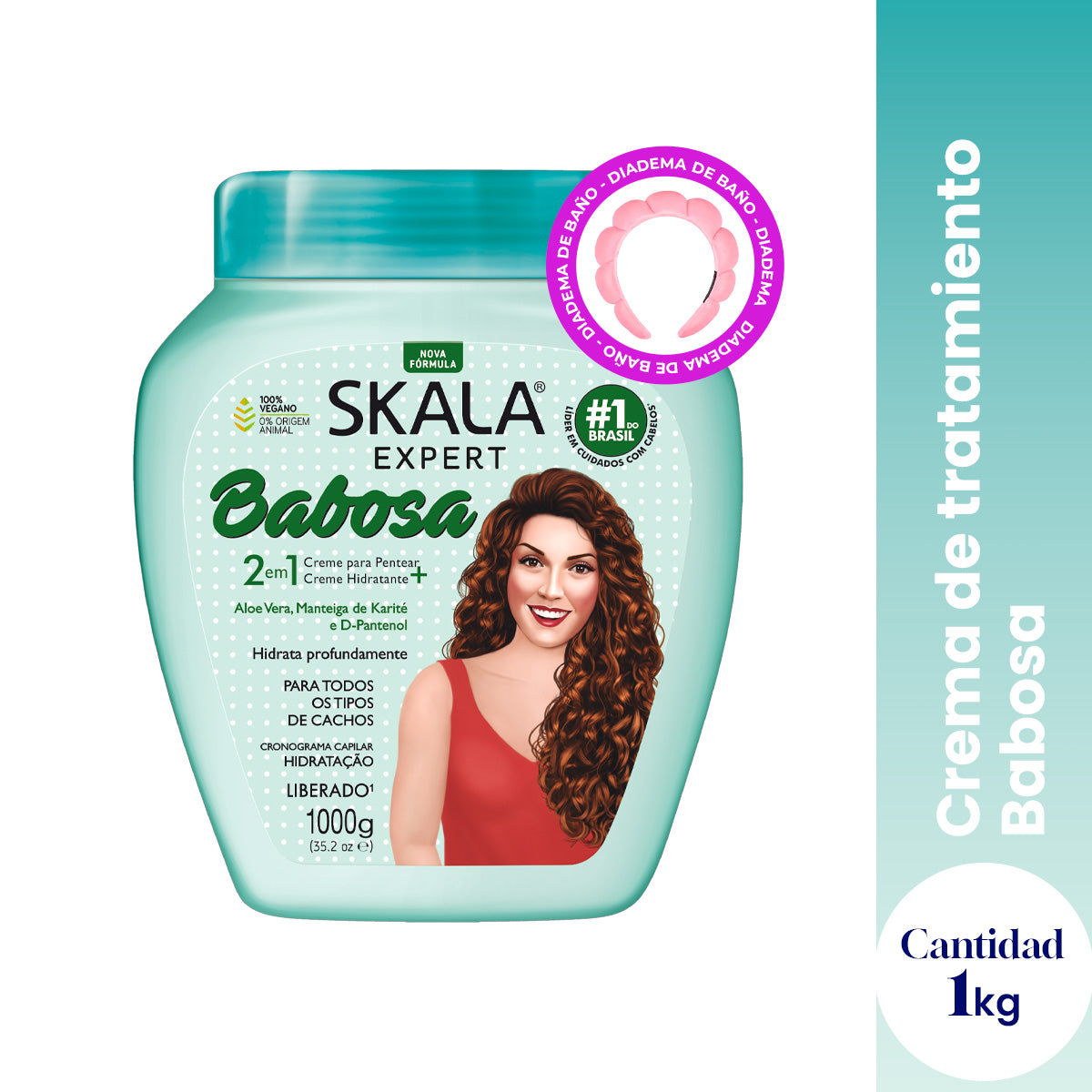 Tratamiento 2 en 1 SKALA Expert Babosa Aloe Vera + DIADEMA