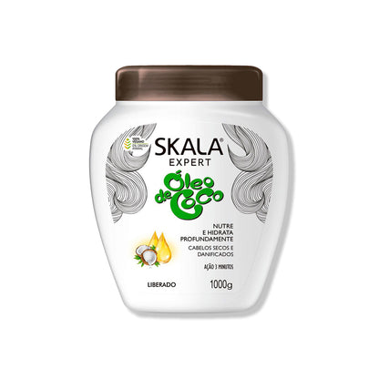 Crema Tratamiento Capilar Óleo de Coco 1000g - Skala Expert