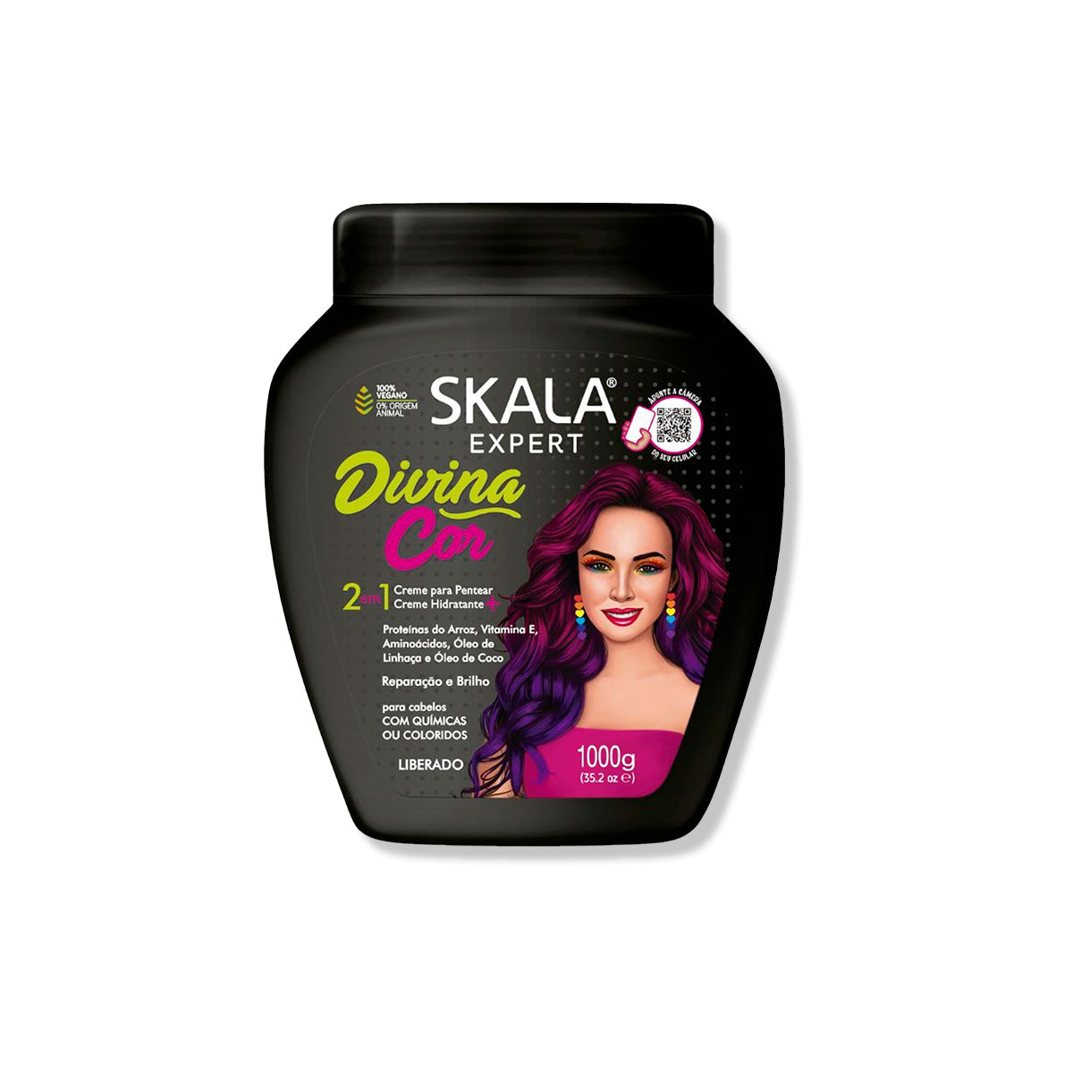 CREMA TRATAMIENTO CAPILAR DIVINA COR 1000G - SKALA EXPERT