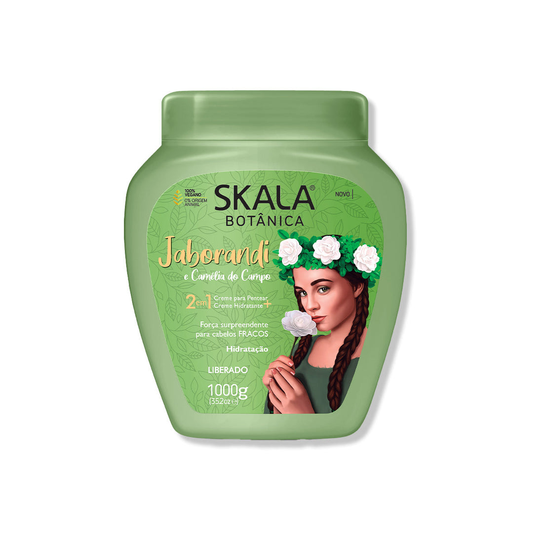 CREMA DE TRATAMIENTO JABORANDI Y CAMELIA 1000G - SKALA