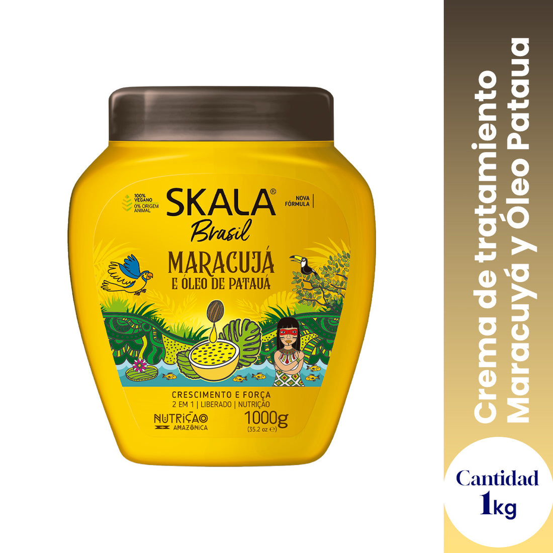 Skala Crema de Tratamiento Capilar - Brasil Maracuyá 1000g