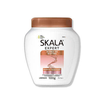 Skala Crema Capilar Bomba de Biotina – Curl Girl Vegana 1000g