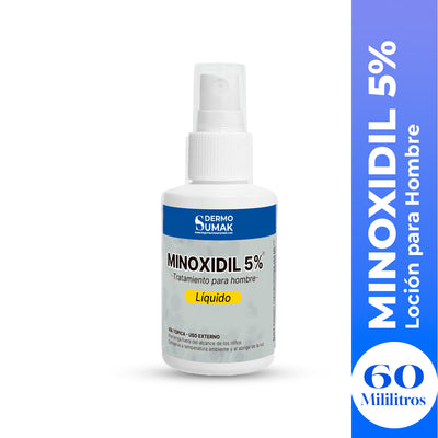 DERMO SUMAK – LOCIÓN CAPILAR Y FACIAL – MINOXIN 5% X 60ML
