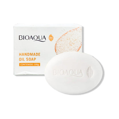Jabón de Arroz en Barra 100g - Bioaqua