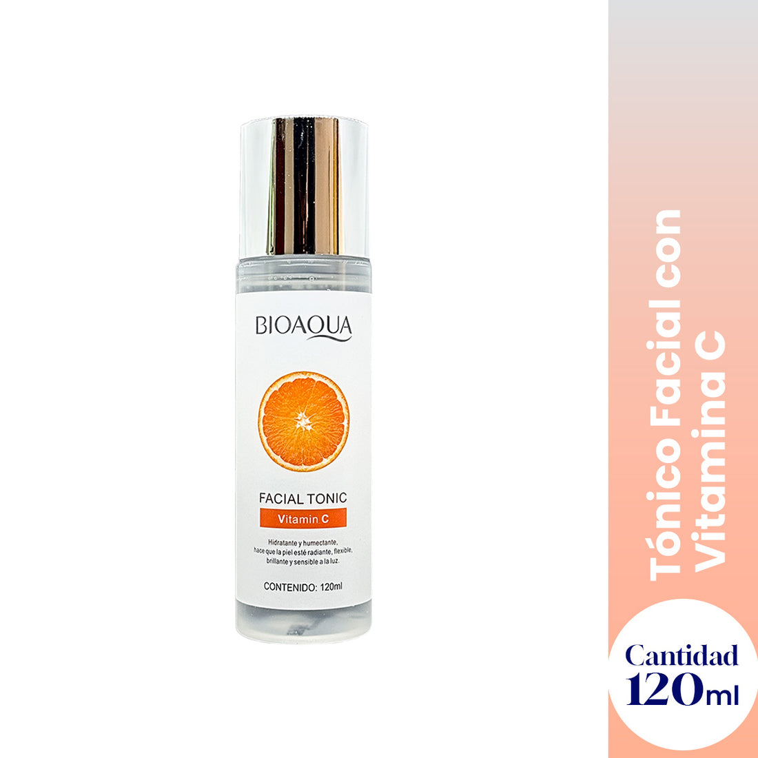 ¡liquidación! Facial Tónico Vitamina CBioaqua 120ml