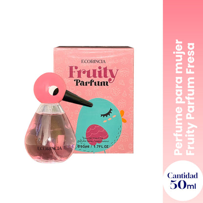 ¡LIQUIDACIÓN! Fruity Perfum Fresa  ECORINCIA 50ML